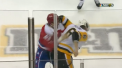 Meci de hochei, transformat intr-un ring de lupte libere. Capitals si Pinguins au creat o atmosfera exploziva in etapa cu numarul 34 a Ligii Americane de Hochei - VIDEO