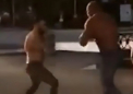 Momentul in care un campion european la haltere este ucis de un luptator de MMA - VIDEO