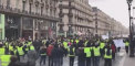 Protestele vestelor galbene au scazut din amploare. Sute de persoane s-au mobilizat in numar redus pentru o noua sambata de manifestatii, fiind inregistrate si ciocniri violente cu politia - VIDEO
