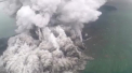 Momentul eruptiei vulcanului din Indonezia. Ar putea urma un nou tsunami devastator