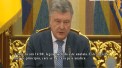 Presedintele Petro Porosenko a anuntat sistarea legii martiale impusa in zece regiuni ale Ucrainei. Liderul de la Kiev sustine ca o amenintare din partea Rusiei inca exista - VIDEO