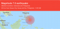 Alerta de tsunami in Filipine, dupa un cutremur de 7 pe Richter