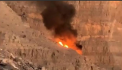 Momentul in care un elicopter se prabuseste, in Emiratele Arabe, din cauza unei tiroliene - VIDEO