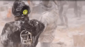 Au zburat oua si faina intr-un orasel din Spania. O bataie cum vezi doar in filmele de comedie a fost organizata de zeci de localnici, imbracati in uniforme militare - VIDEO