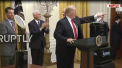 Fast-Food la Casa Alba. Presedintele american a organizat un ospat pe placul sau, pentru sportivii unei echipe de fotbal, dupa victoria din campionatul national - VIDEO