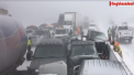 Carambol pe o autostrada din Canada. Peste 70 de vehicule s-au ciocnit unele de altele, iar 12 oameni au ajuns la spital - VIDEO