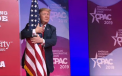 Donald Trump, discurs incendiar. A imbratisat din nou steagul american - VIDEO