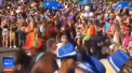 Carnavalul de la Rio de Janeiro a fost intrerupt de violente. Cativa indivizi s-au incaierat in strada, politistii au intervenit - VIDEO