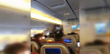 O calatorie cu avionul de la Istanbul spre New-York s-a transformat intr-un cosmar pentru cei peste 320 de pasageri. Aeronova a trecut printr-o zona cu turbulente, iar 30 de persoane au avut de suferit - VIDEO