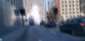 Un autobuz a explodat in plina strada la Stockholm. La bord era doar soferul care a fost ranit si internat la spital - VIDEO