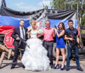 Si-au facut o poza de nunta in mijlocul conflictului din Ucraina. Ce comentarii au primit