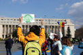 Intr-o greva de 15 minute au intrat zeci de companii si institutii publice din Romania, aratandu-si in asa fel nemultumirea fata de lipsa autostrazilor - VIDEO
