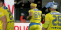 Situatie ciudata la meciul din Liga a doua din Romania, dintre Petrolul si Energeticianul. Un fotbalist a jucat cu trei numere diferite pe tricou in acelasi meci - VIDEO