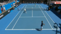 In asteptarea partidei istorice contra lui Roger Federer, Radu Albot si-a incalzit muschii intr-un meci de dublu - VIDEO