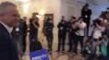 Zambind cu gura pana la urechi, Vlad Plahotniuc a intrat in Resedinta de Stat pentru a se intalni cu Igor Dodon. Cum a reactionat fiind intrebat ce calitati ar trebui sa aiba viitorul prim-ministru - VIDEO