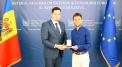 Radu Albot a fost decorat pentru merite deosebite in promovarea imaginii Republicii Moldova - VIDEO