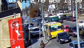 Explozie uriasa pe un drum din Odessa. Momentul in care o masina a sarit in aer - VIDEO
