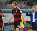 BRAZILIA - GERMANIA 1-7. Cum a fost fotografiat, in timpul meciului, antrenorul Luis Felipe Scolari