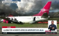 Un avion in care se aflau 141 de persoane a luat foc, in Peru, dupa ce a ratat aterizarea