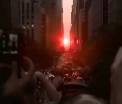 Stonehenge de New York. Un fenomen spectaculos care poate fi vazut doar pe strazile din Manhattan