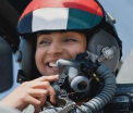 Prima femeie pilot de vanatoare din Emirate, ironizata de o televiziune din Statele Unite. Glumele au o tenta sexista. VIDEO