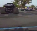 VIDEO. Imagini socante: si-au filmat propria moarte. Momentul in care un "monster truck" intra intr-un grup de spectatori
