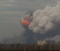 Explozie la o fabrica de cauciucuri din Donetsk. Deflagratia a intrerupt o conferinta de presa a separatistilor pro-rusi