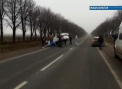 S-a rasturnat cu masina, apoi si-a continuat linistit drumul. Accident in apropiere de Leova. VIDEO