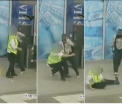 L-a daramat cu un singur pumn. Incidentul a avut loc la o statie de tren din Londra. VIDEO