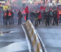 Proteste violente la Bruxelles. 100.000 de oameni contesta masurile de securitate financiara luate de noul guvern de dreapta