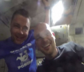 Filmare "subacvatica" a astronautilor. Imaginile au fost obtinute in spatiu, la 400 de kilometri de orice sursa de apa