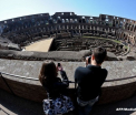 Amenda usturatoare primita de un turist aflat la Colosseum. Gestul barbatului a trezit furia administratorilor