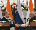 Presa rusa anunta ca Putin a semnat in 24 de ore 20 de intelegeri economice. La cat se ridica"afacerile" cu India