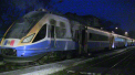 Tren european, cuprins de flacari in apropiere de Straseni. Ce s-a intamplat cu pasagerii. VIDEO