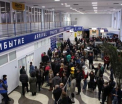 Alerta cu bomba la aeroportul Simferopol din Crimeea