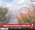 Momentul in care cele doua elicoptere s-au lovit in Argentina a fost filmat. Trei mari sportivi se numara printre victime