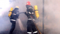 VIDEO. INCENDIU intr-un apartament dintr-un bloc de pe strada Ismail