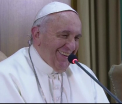Papa Francisc uimeste din nou. A luat pranzul cu 10 homosexuali, transsexuali si bolnavi de HIV, la o inchisoare din Napoli