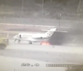 Incident infricosator pe aeroportul israelian Ben Gurion. Un avion a luat foc chiar inainte sa decoleze