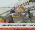 MOMENTUL in care avalansa loveste tabara din Everest. Un alpinist din Germania a filmat intreaga scena. VIDEO