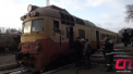 Inca un tren a ars in apropiere de Balti. Cum s-a produs incidentul. FOTO