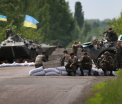 Conflict cu armament greu in Ucraina. Tensiunile dintre armata si separatistii prorusi capata proportii