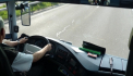 Un autocar de pe ruta Bucuresti-Chisinau a ARS in intregime in raionul Straseni: Era plin cu pasageri