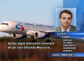 Un avion de pe ruta Chisinau-Moscova a aterizat cu probleme. La impactul cu solul sasiul aeronavei s-ar fi rupt - VIDEO