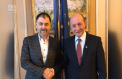 Traian Basescu s-a intalnit cu Anatol Salaru si a discutat despre crearea unui nou partid. Basescu: "Caut cel mai bun avocat din Moldova si o sa ma judec cu Dodon" - VIDEO