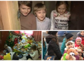 DARUIESTI SI CASTIGI: Cadouri si multe imbratisari de la elevii liceului Ion si Doina Aldea-Teodorovici. Cei trei copii crescuti de mama lor bolnava de cancer au avut parte de surprize si azi - VIDEO