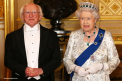 Vizita istorica. Michael Higgins, primul presedinte al Irlandei care face o vizita oficiala in Anglia in ultimele noua decenii
