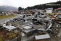 Cutremurul de sambata seara din Japonia, in IMAGINI. Mai multe cladiri s-au prabusit, iar zeci de oameni au fost raniti