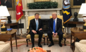 Klaus Iohannis, vizita istorica la Casa Alba. Donald Trump: "Romania, membru valoros al coalitiei impotriva ISIS" - VIDEO