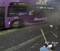 Un autobuz scapat de sub control a semanat panica pe strazile din Marea Britanie. Victima: "Sunt norocos pentru ca traiesc" - VIDEO 